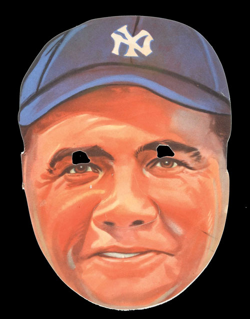 Feen A Mint Babe Ruth Mask And Quaker Oats Babe Ruth Pin REA Archive