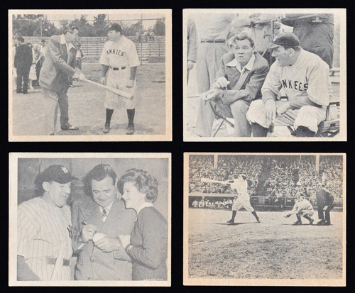 Swell The Babe Ruth Story Complete Set Plus Original Movie Program REA Archive