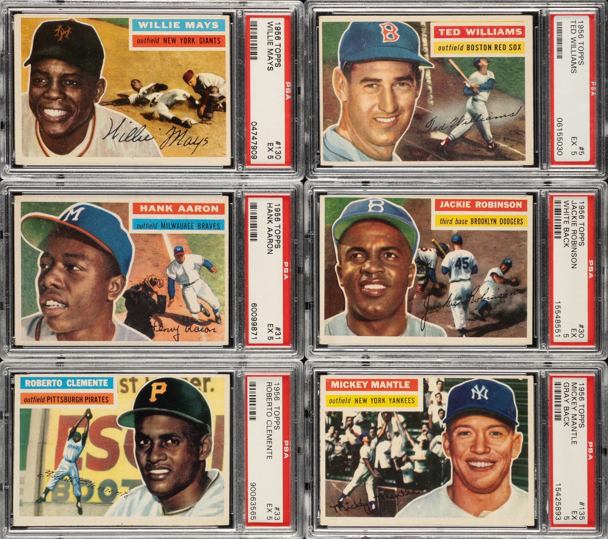 Topps Psa Graded Complete Master Set Including Twelve Team