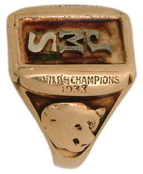 1963 CHICAGO BEARS FOOTBALL WORLD CHAMPIONSHIP RING - Buy and Sell