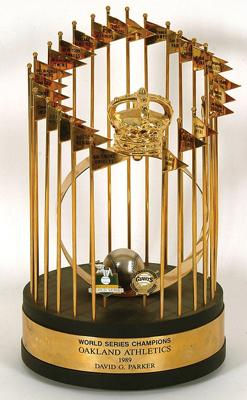 Giants World Series Trophy Weekend