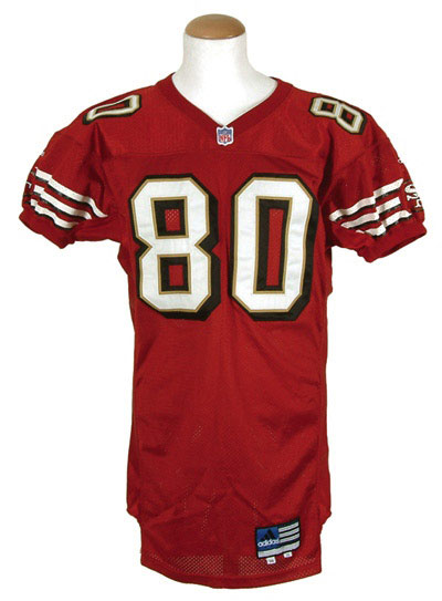 Sold at Auction: Jerry Rice Signed San Francisco 49ers Jersey