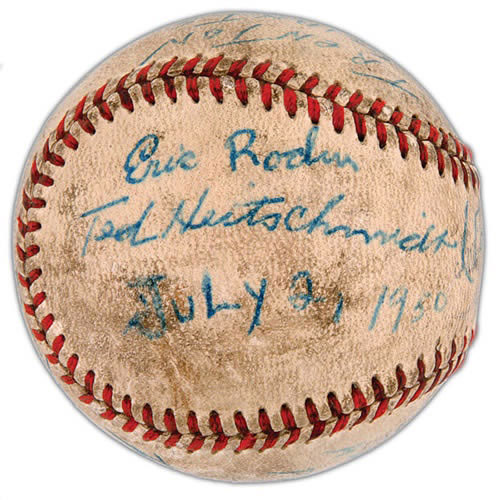 Sold at Auction: A Vintage Willie Mays Signed Autograph Baseball