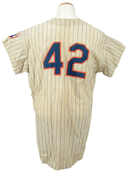 Lot Detail - #6 1980 New York Mets Game Worn Home Pinstriped