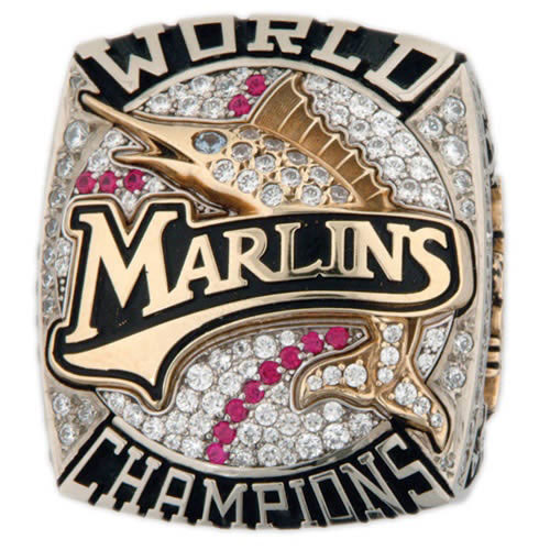 2003 Florida Marlins World Series Championship Ring Presented to