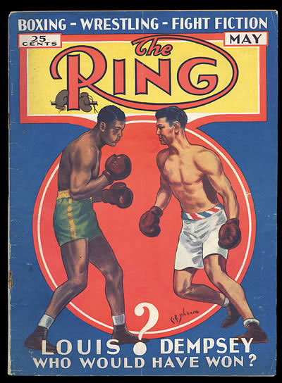 THE RING US BOXING MAGAZINE JULY 1951 JOE LOUIS