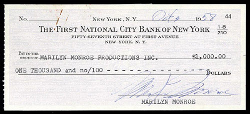 Marilyn Monroe, check book wallet for Sale in El Paso, TX - OfferUp