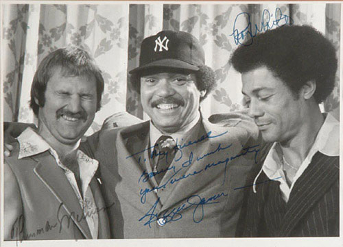 Thurman Munson & Reggie Jackson New York Yankees 8x10 Framed Baseball Photo  with Engraved Autographs