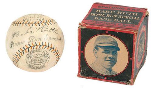 Sold at Auction: VERY RARE THE HOME RUN KING BY BABE RUTH FIRST