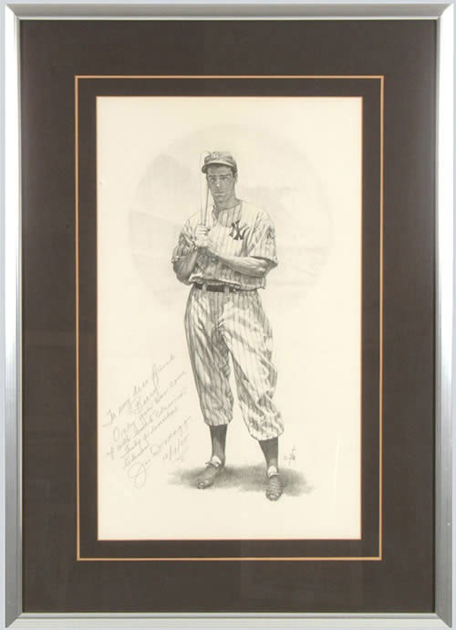 1927 Lou Gehrig bat, Joe DiMaggio jersey highlight Heritage Winter Platinum  Auction - Sports Collectors Digest