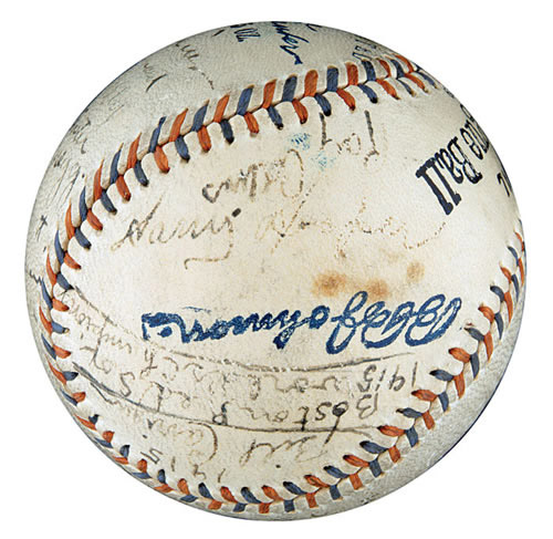 Huge Single-Owner Collection of Team-Signed Championship Baseballs at  Auction