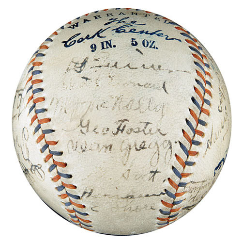 Huge Single-Owner Collection of Team-Signed Championship Baseballs at  Auction