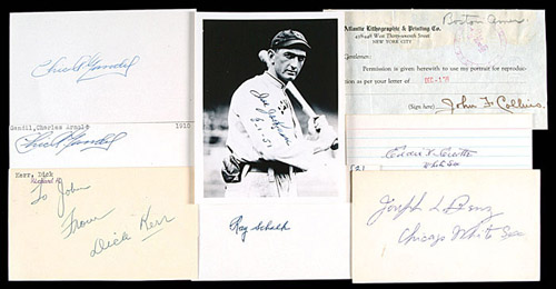 Grey Flannel Auctions - 1917 Eddie Cicotte Chicago White Sox World