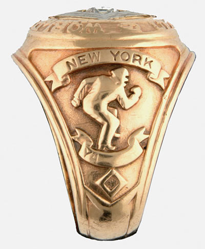 1952 New York Yankees World Series Championship Ring - www