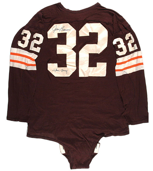 Jim Brown Cleveland Browns 1957-1965 Black T-Shirt