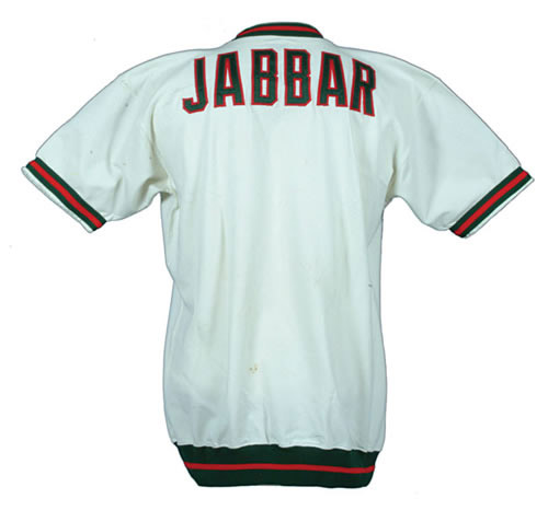 Kareem Abdul-Jabbar Signed Milwaukee Bucks Jersey sold at auction on 10th  August