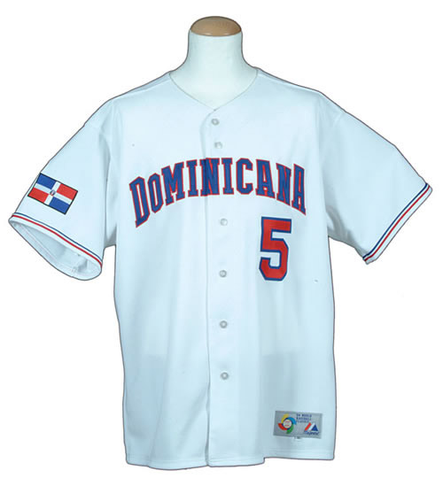 Vintage 2006 World Baseball Classic Authentic Jersey Rare Dominican Republic
