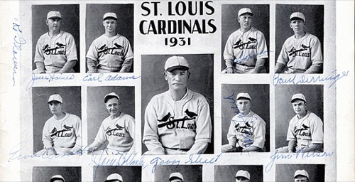 St. Louis Cardinals 1931 World Series Championship Patch – The Emblem Source