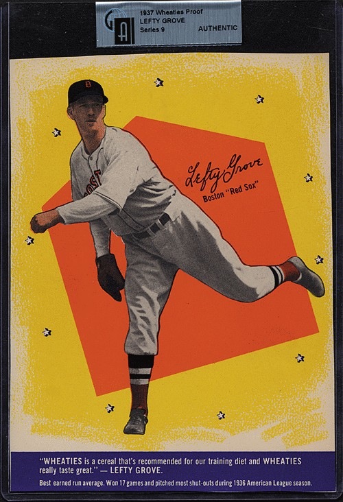 JOE DiMAGGIO , Vintage Style ACEO WHEATIES Promo Ad card - New