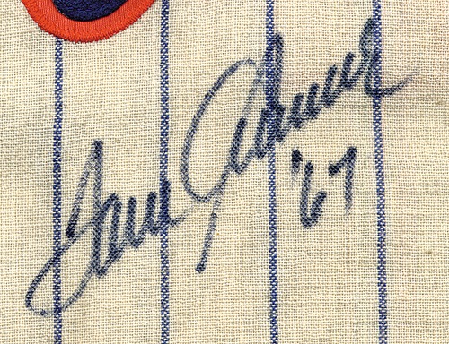 Lot Detail - 1987 Tom Seaver New York Mets Game-Issued Pinstripe Home Jersey  (Failed Comeback • Final Career Shirt)