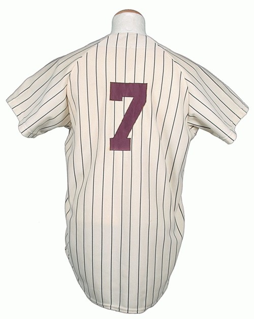 Mickey Mantle New York Yankees Jersey Number Kit, Authentic Home