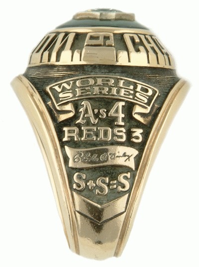 Oakland Athletics World Series Ring (1972) – Rings For Champs