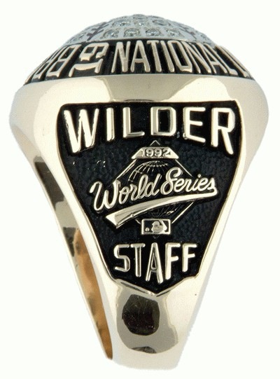 1991 ATLANTA BRAVES NATIONAL LEAGUE CHAMPIONSHIP RING - Buy and