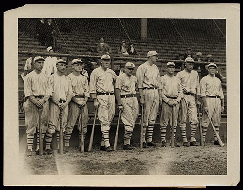 1924 NY Giants Baseball Team by Underwood Archives