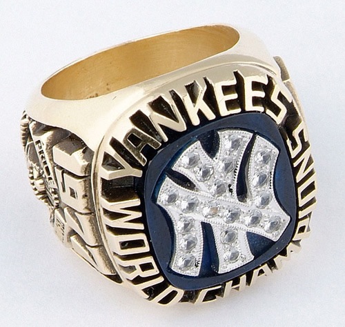 1977 New York Yankees World Series Championship Ring Presented to, Lot  #80056