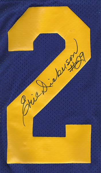 1980s Eric Dickerson No 29 Retired Number Los Angeles Rams by