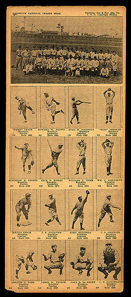 1928 W513 Strip Card Set