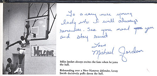 Lot Detail - 1976-1978 Michael Jordan Middle School Yearbook