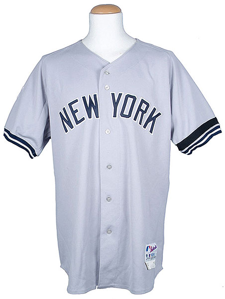 New York Yankees Roger Clemens 2XL Jersey Gray Stitched Logo