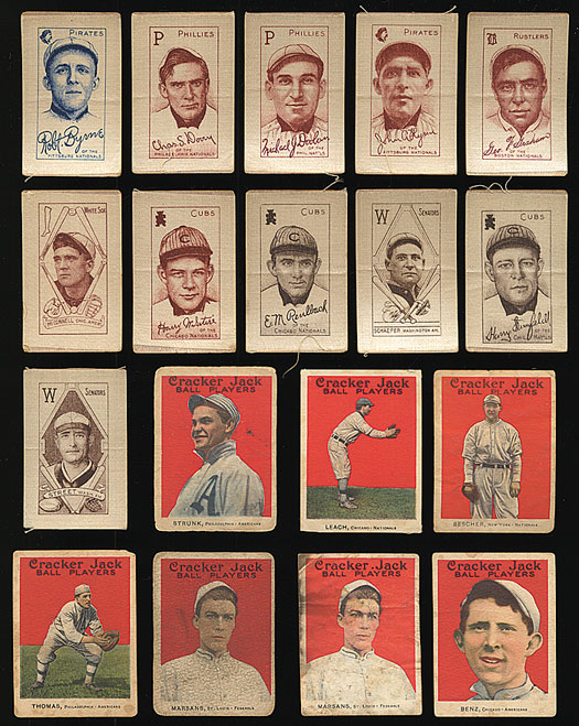 Sweet Collection - E91 American Caramel Baseball Cards 