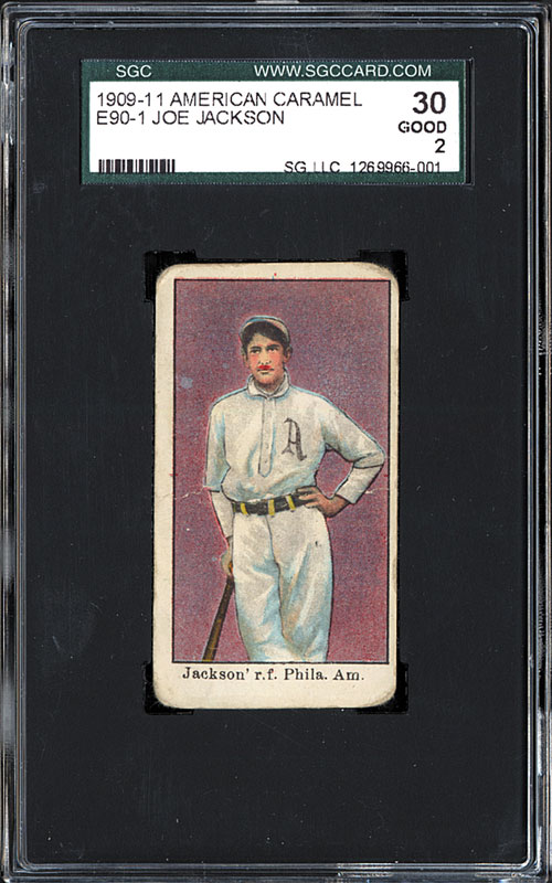 1909-11 American Caramel E90-1 Joe Jackson