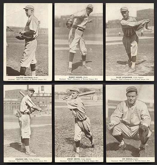 1919 Reds Postcards