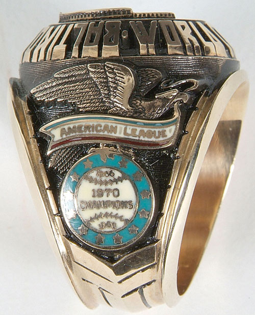 Replica 1970 Baltimore Orioles World Championship Ring