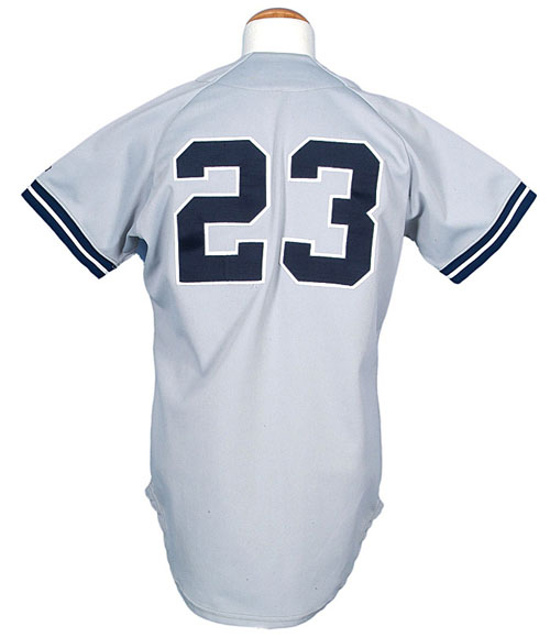 Lot Detail - 1983 Don Mattingly Game Used & Signed New York Yankees Road  Jersey - Debut Season With Rare Number 46 (JSA)