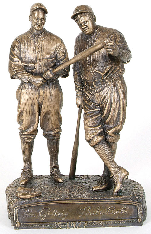 Creation of the Babe Ruth and Lou Gehrig Monuments