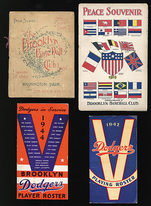 Sold at Auction: Vintage Brooklyn Dodgers Lot