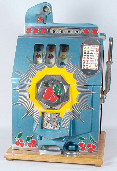 mills bursting cherry slot machine