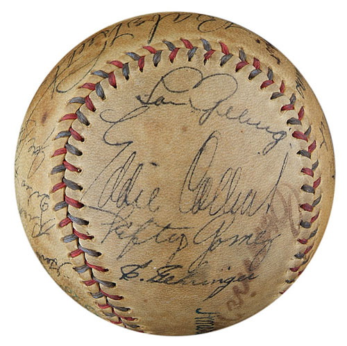 1933 All-Star Game Signed Baseball, Antiques Roadshow