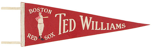 vintage boston red sox pennant