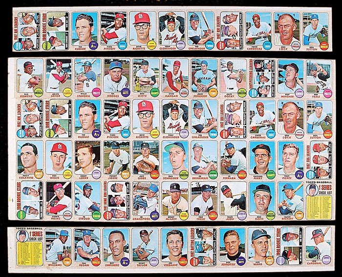 Charitybuzz: Take Home this Rare 2007 TOPPS Baseball Uncut Card Sheet