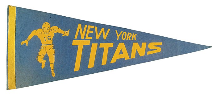 The Titans of New York 1960-1962 logo