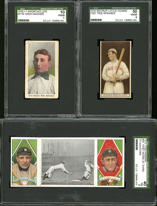 1911 Sporting Life (M116) Ty Cobb (Pastel Background)