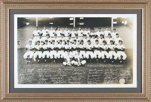 1927 Yankees Pitching Staff Original News Photograph, PSA/DNA Type, Lot  #50054