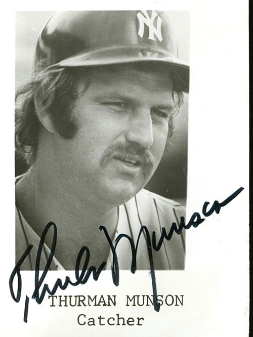 At Auction: Yankees Team Signed Balls All Featuring Thurman Munson