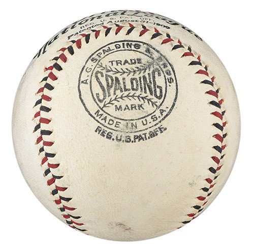 Lot Detail - 1920s Vintage Spalding Official National League Baseball