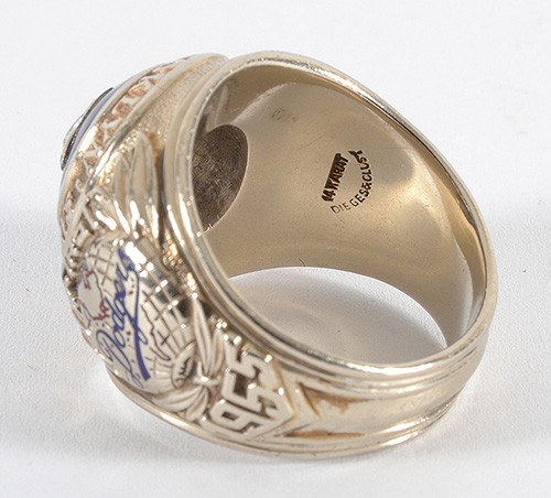 Sell Your 1955 Brooklyn Dodgers World Series Ring for $60,000